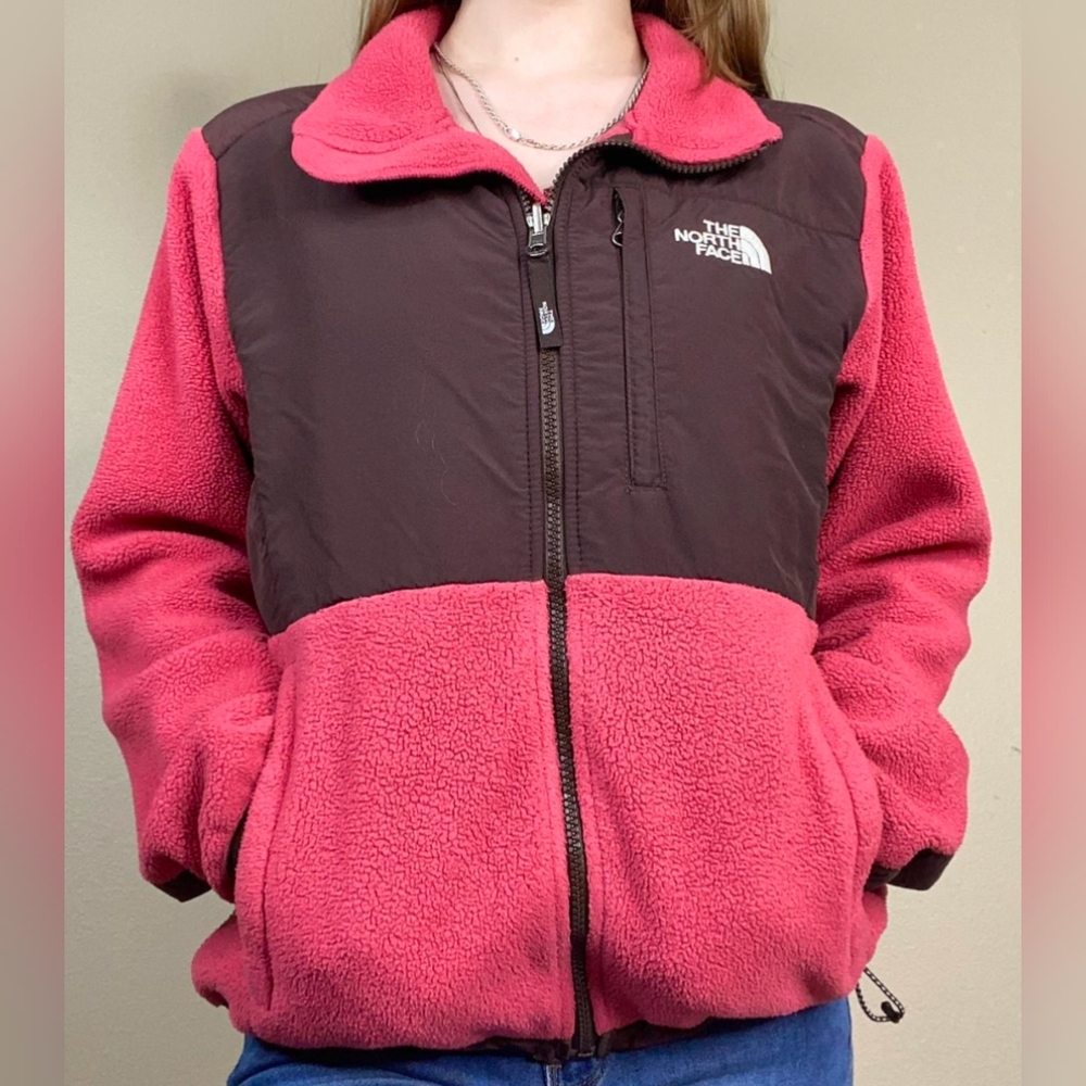 The North Face Denali Polartec® Fleece Jacket Coral Brown Size M MSRP $178.95 - Picture 1 of 9